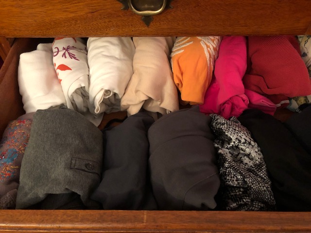 Kudos to Marie Kondo and Tidying Up